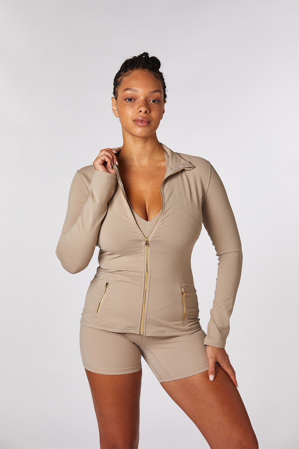 Zip Through Training Jacket  Womens Activewear Jacket – Sofina Active